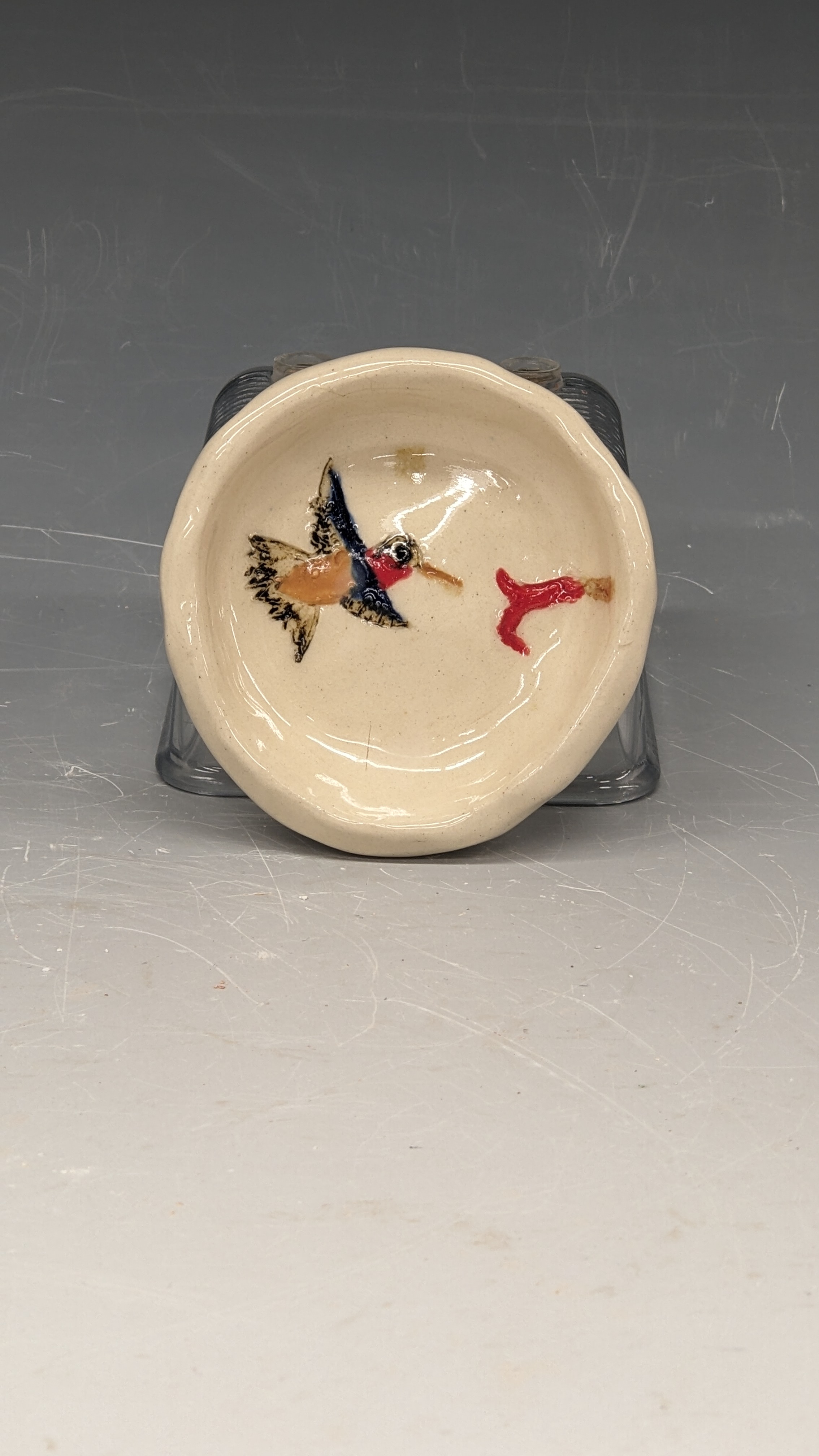 Hand-built pottery piece 2